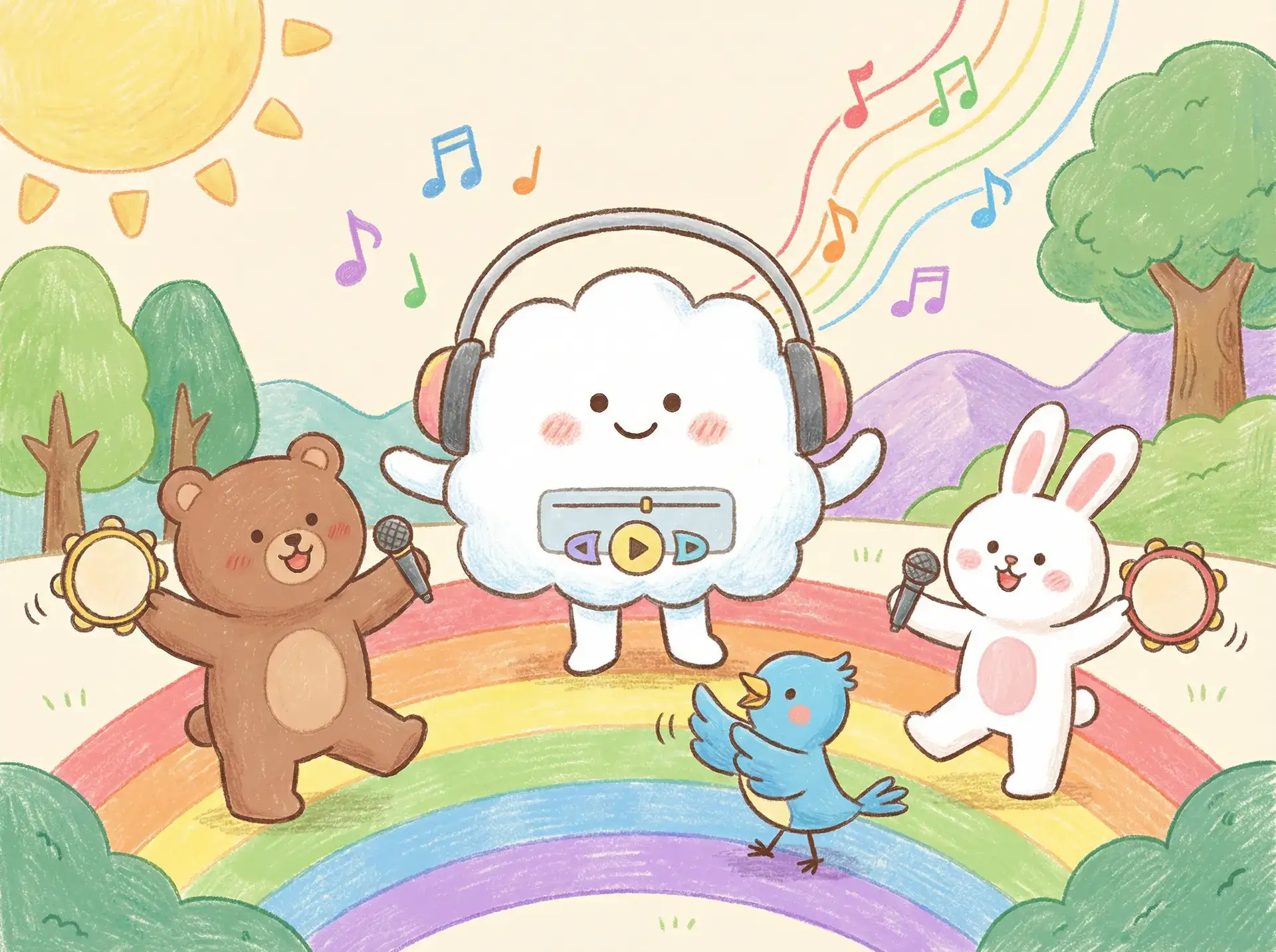 小朋友的音乐绘画 - 纯洁的轮舞曲2无增删带翻译樱花 艺术启蒙